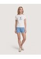 Camiseta Eeyore Classic Winie Pooh  Para Mujer Crema Ostu de Ostu