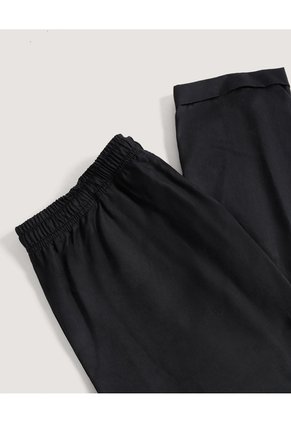 Jogger Con Bolsillos Para Mujer Negro Ostu