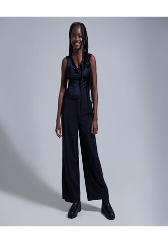 Pantalon Para Mujer  Color Negro Marca Ostu #40070510 Ostu