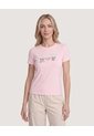 Camiseta Mickey Clásicos Screen  Para Mujer Rosa Ostu de Ostu