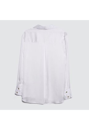 Camisa Mujer Ostu M/L Blanco Poliéster 40010196-10020