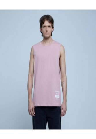 Camiseta Para Hombre Manga Sisa Color Rosado  Marca Ostu #60091225 Ostu