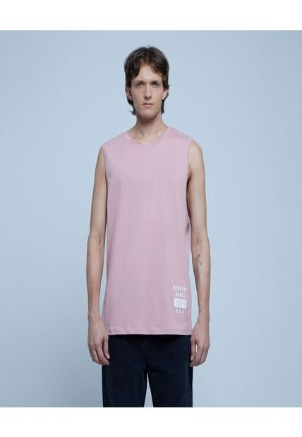 Camiseta Para Hombre Manga Sisa Color Rosado  Marca Ostu #60091225