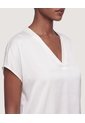 Camisa Satinada Sin Mangas  Para Mujer Azul Ostu de Ostu