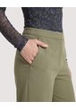 Camiseta Mesh Paisley Fruncida  Para Mujer Azul Ostu de Ostu