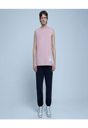 Camiseta Para Hombre Manga Sisa Color Rosado Marca Ostu #60091225