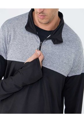 Buzo Para Hombre Cuello Alto O Cuello Tortuga Color Negro Marca Ostu #60060470