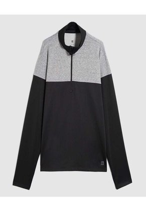 Buzo Para Hombre Cuello Alto O Cuello Tortuga Color Negro Marca Ostu #60060470