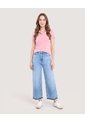Polo Basica  Para Mujer Rosado Ostu de Ostu