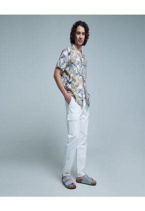 Pantalon Para Hombre Jogger Color Blanco Marca Ostu #60070316