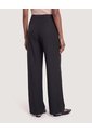 Pantalón Wide Leg Sastre  Para Mujer Negro Ostu de Ostu