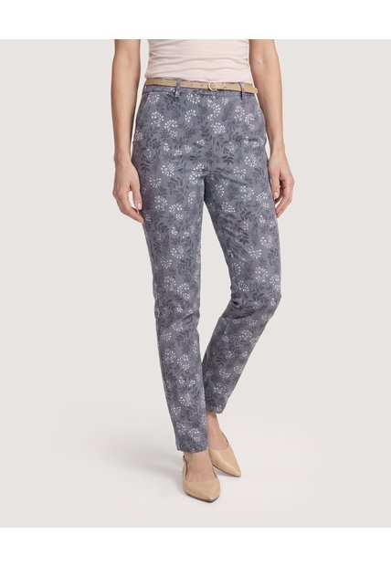 Pantalon Basico Tipo Chino  Para Mujer Negro Ostu