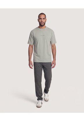 Jogger Casual Texturizado  Para Hombre Verde Ostu