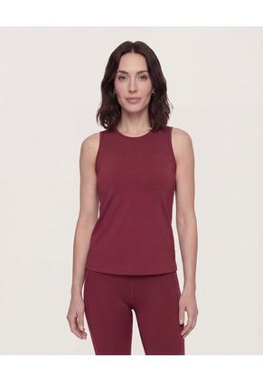 Camiseta  Para Mujer Manga Sisa Cuello Redondo Color Vino Marca Ostu #40092796