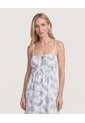 Vestido Sisa Silueta Fluida  Para Mujer Blanco Ostu de Ostu