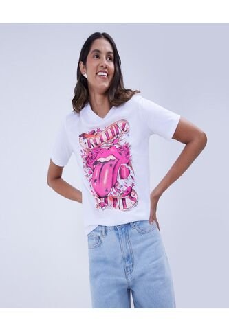 Camiseta The Rolling Stones  Para Mujer #40092314 Ostu Ostu