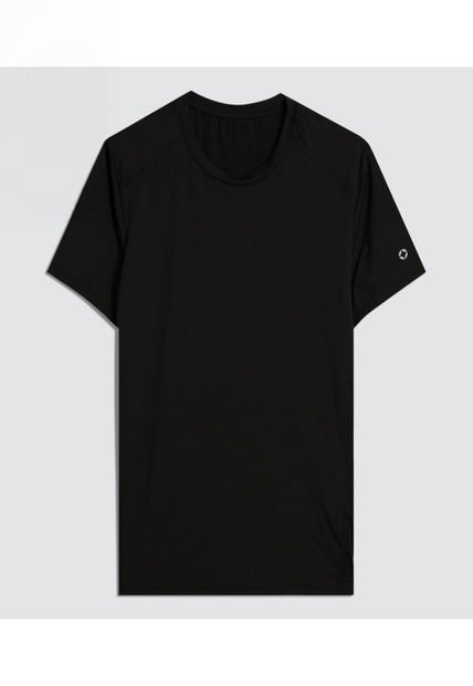 Camiseta Para Hombre Manga Corta Color Negro Marca Ostu #60090984