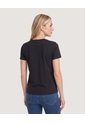 Camiseta Jack Y Sally Screen  Para Mujer Negro Ostu de Ostu