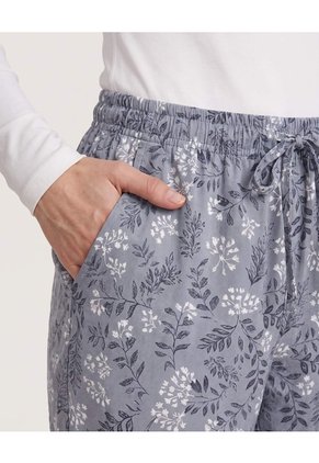 Jogger Con Bolsillos Para Mujer Gris Ostu