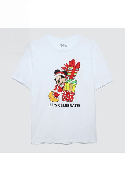 Camiseta Para Hombre Manga Corta Color Blanco Marca Ostu #60091112