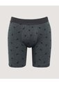 Boxer Medio Estampado  Para Hombre Negro Ostu de Ostu