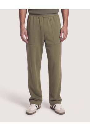 Jogger Straight Para Hombre Verde Ostu