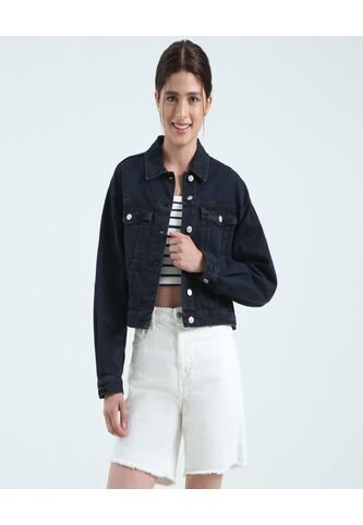 Chaqueta Para Mujer  Color Negro Marca Ostu #40080190 Ostu