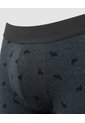 Boxer Medio Estampado  Para Hombre Negro Ostu de Ostu