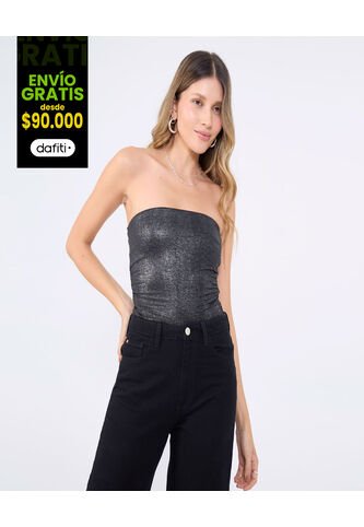 Body Para Mujer Straple Color Negro Marca Ostu #40200160 Ostu