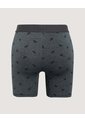 Boxer Medio Estampado  Para Hombre Negro Ostu de Ostu