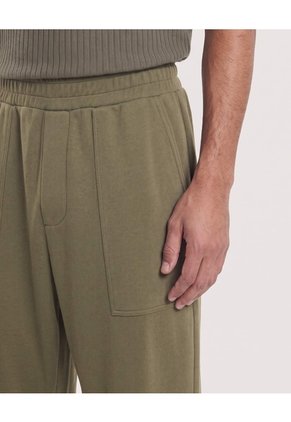 Jogger Straight Para Hombre Verde Ostu