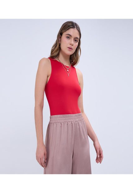 Body Para Mujer Manga Sisa Color Vino Marca Ostu #40200149
