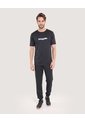 Jogger Deportivo Essential  Para Hombre Negro Ostu de Ostu
