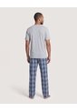 Pijama Con Rayas Clásicas  Para Hombre Azul Ostu de Ostu