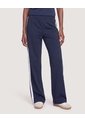 Pantalón Bota Amplia  Para Mujer Azul Ostu de Ostu