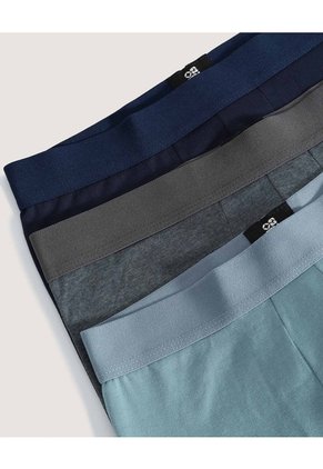 Pack X3 Boxer Medio Essentials X3 Para Hombre Surtido Ostu
