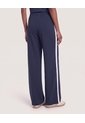 Pantalón Bota Amplia  Para Mujer Azul Ostu de Ostu