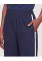 Pantalón Bota Amplia  Para Mujer Azul Ostu de Ostu