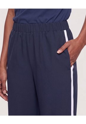 Pantalón Bota Amplia  Para Mujer Azul Ostu