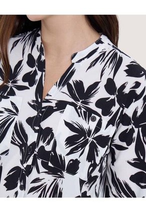 Blusa Para Mujer Manga 3/4 Color Negro Marca Ostu #40121100