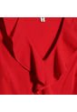 Blusa Mujer Ostu M/S Rojo Algodón 40120971-30165 de Ostu