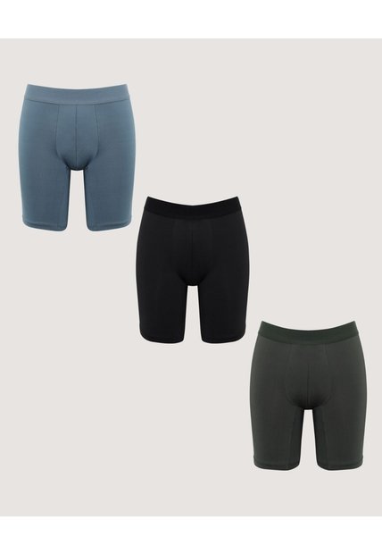 Pack X3 Boxer Medio Daily Colors X3 Para Hombre Surtido Ostu