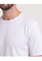 Camiseta Oversize Texturizada  Para Hombre Blanco Ostu de Ostu
