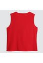 Blusa Mujer Ostu M/S Rojo Algodón 40120971-30165 de Ostu