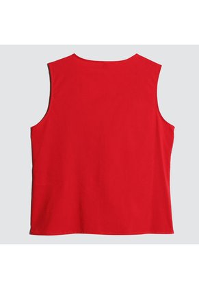 Blusa Mujer Ostu M/S Rojo Algodón 40120971-30165
