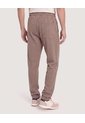 Pantalón Jogger Texturizado  Para Hombre Café Ostu de Ostu
