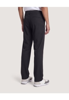 Pantalón Formal Regular Para Hombre Negro Ostu