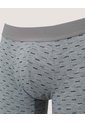 Boxer Medio Estampado  Para Hombre Gris Ostu de Ostu