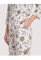Jogger Con Bolsillos  Para Mujer Crema Ostu de Ostu