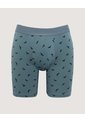 Boxer Medio Estampado  Para Hombre Verde Ostu de Ostu